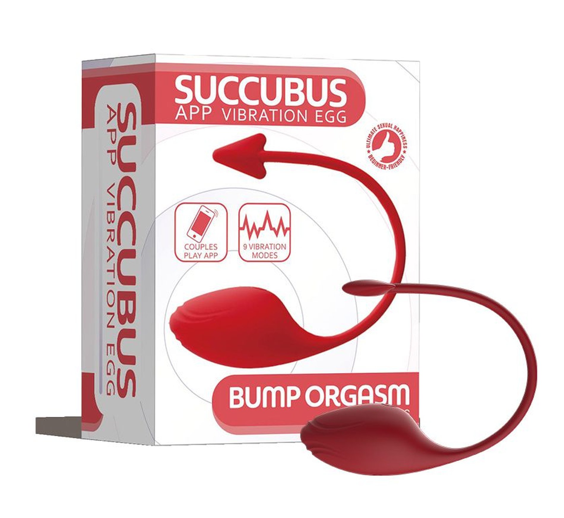 B-Series вибриращо яйце с App SUCCUBUS
