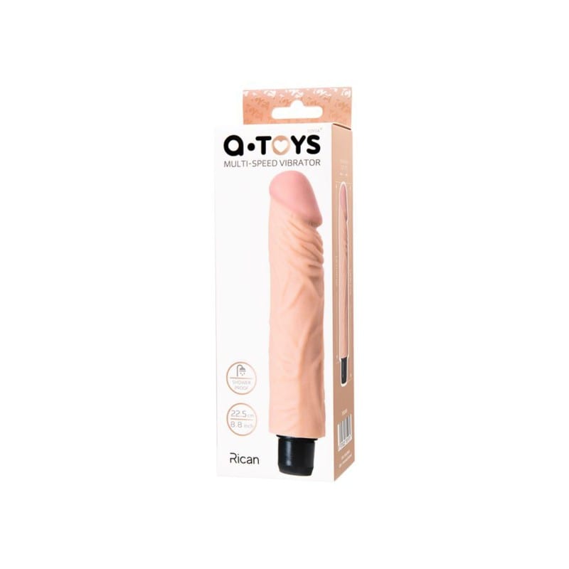 Atoys реалистичен вибратор 22.5см Flesh — 2/6
