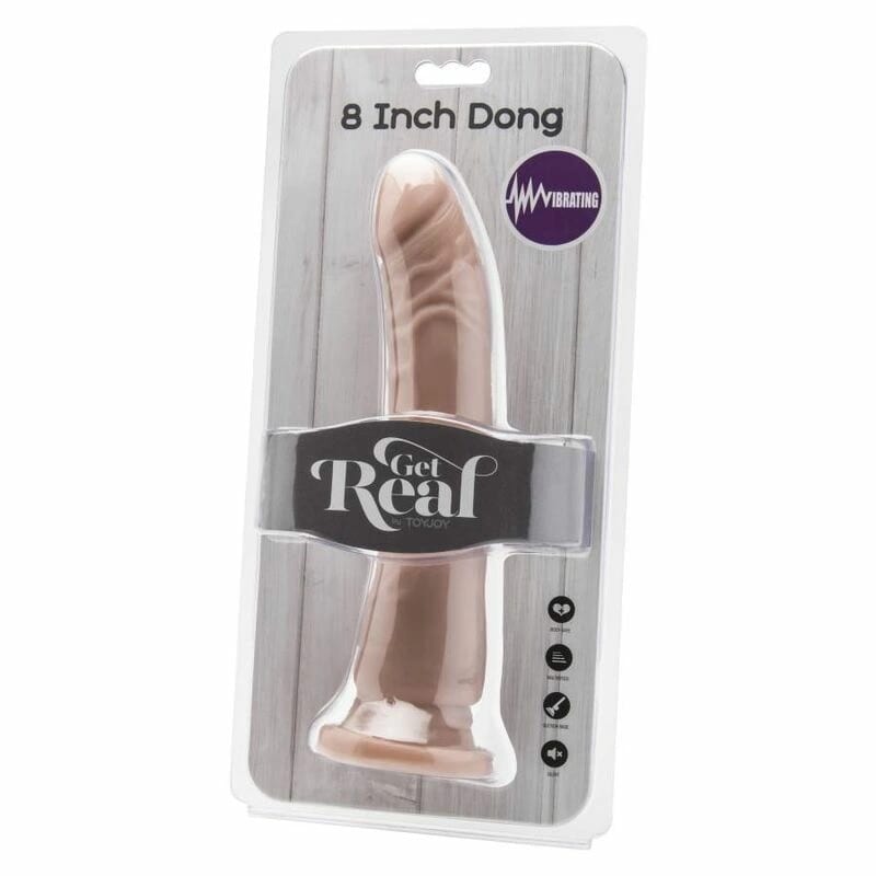 ToyJoy вибриращо дилдо 20.5см Get Real — 2/4