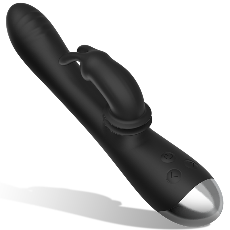 Black&Silver вибратор зайче 22см Adam — 2/8
