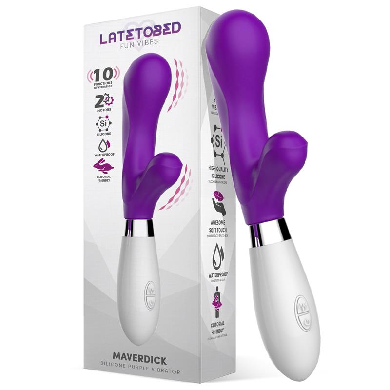 LATETOBED вибратор зайче 21.6см Maverdick — 2/4