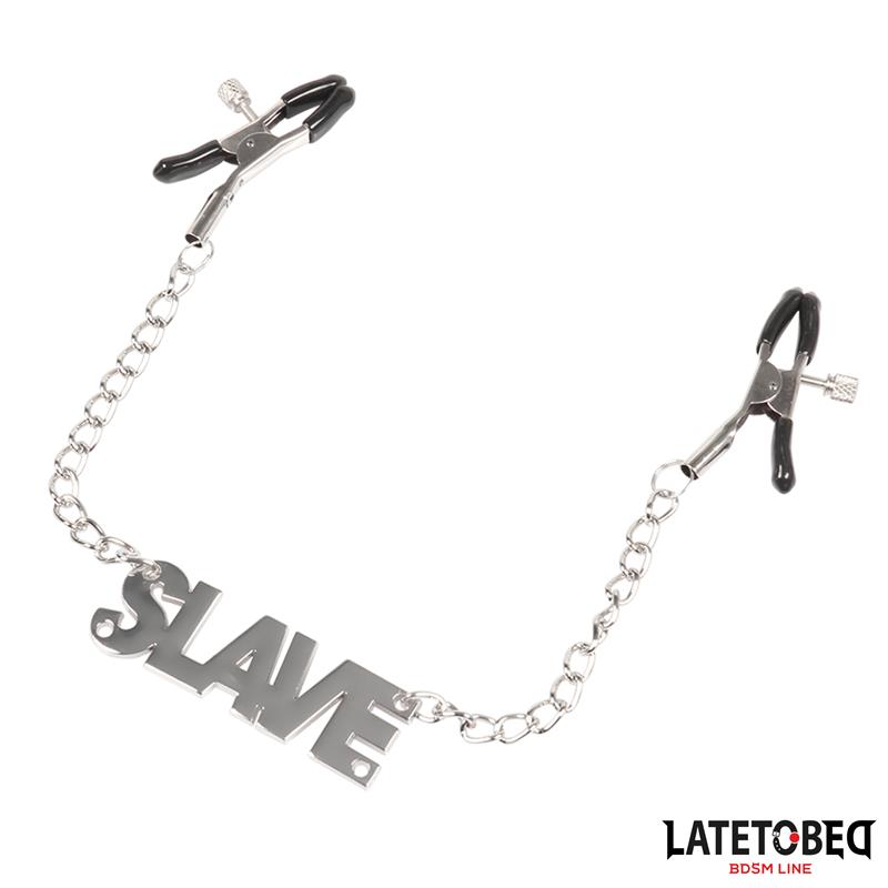 Latetobed щипки за зърна 24см Slave — 2/3